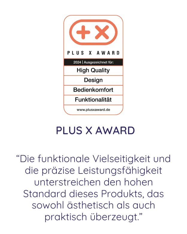 PLUS X AWARD